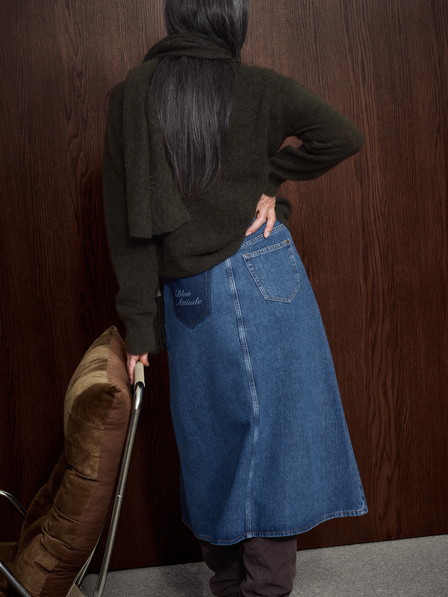 Modelshot / Blue / Detail
